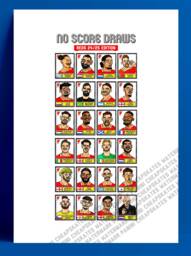 Liverpool Vol 6 - No Score Draws Reds 24-25 Edition A3 Print Of 24 Hand-Drawn Panini-style Doodles Arne Slot's Lfc Epl Squad - thumbnail 1