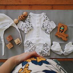 Louisiana State Rattle Modern Wooden Baby Toy - thumbnail 3