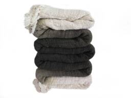 Handwoven Ombre Cotton Throw Blanket, Bohemian Decor - 94x47
