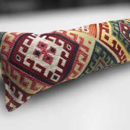 Kilim Tapestry Heavy Draught Excluder - 70-200cm, Weighted Draft Stopper, Windows & Doors - thumbnail 3