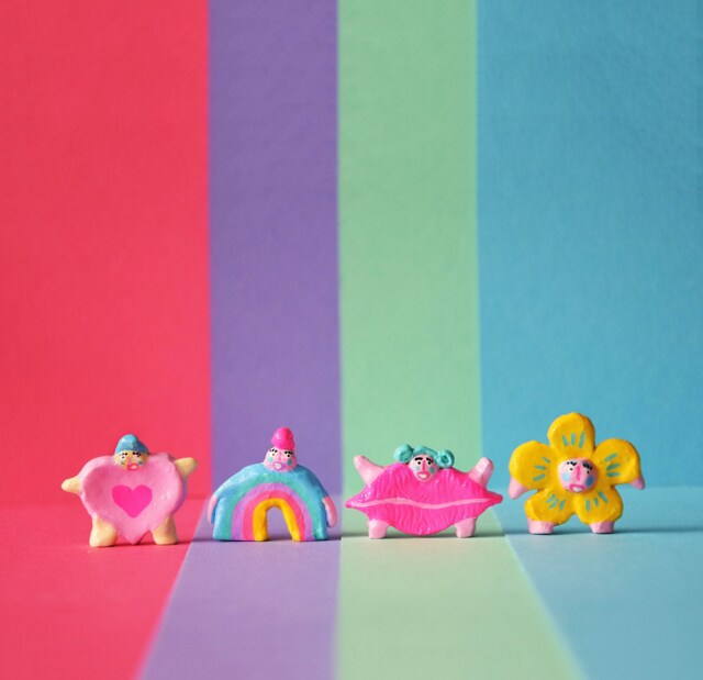 Buy Your Friends Friends Of Love, Special Edition, Clay Figurines, Love Gift, Couple - image 1