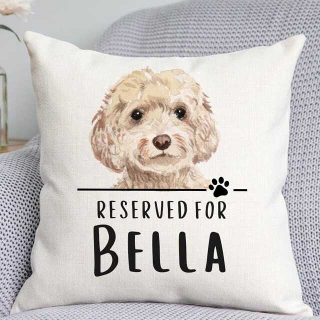 Cockapoo Cushion - Dog Related Gift Reserved For Dog Cushion Gift - image 1