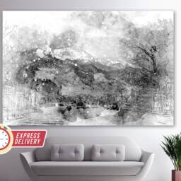 Colorado Springs Canvas Art, Wall Print, Poster, Photo, Decor - thumbnail 2