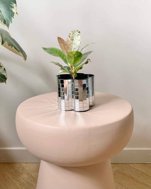 Faceted Disco Flower Pot - image 1