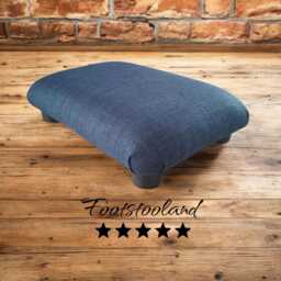 Handmade Low Footstool 4 - thumbnail 2