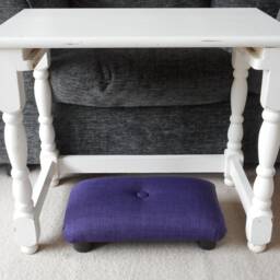 Handmade Low Footstool 4 - thumbnail 3