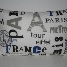 Gr. France Paris Tour Eiffel Decorative Pillow - thumbnail 2
