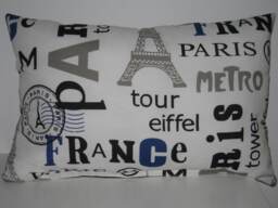 Gr. France Paris Tour Eiffel Decorative Pillow - thumbnail 1