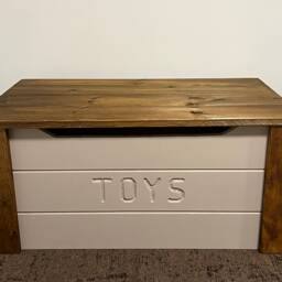 Personalised Toy Box Strongest On Etsy Fully Assembled 4 Sizes - thumbnail 3