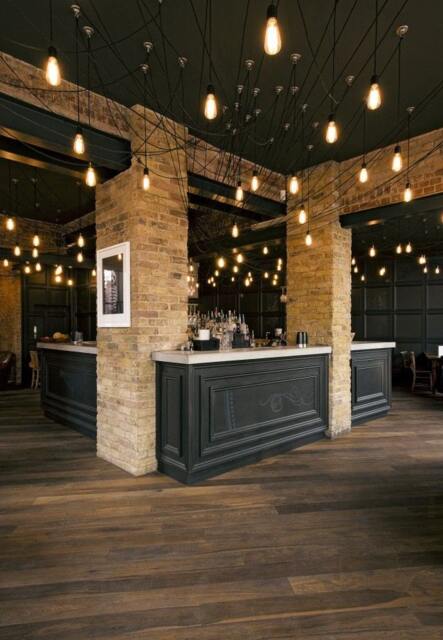 Pendant Light Chandelier - 14 Hanging Ceiling Fixture Modern Style Great Atmosphere Led Lightbulbs Bar Lighting Black Only - image 1