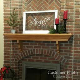 Be Merry Decal Christmas Holiday Vinyl Wall Or Door Decor - thumbnail 3