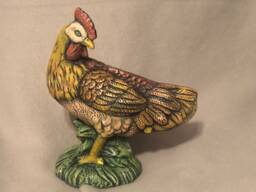 Orange Hen Ceramic Art By Jmdceramicsart