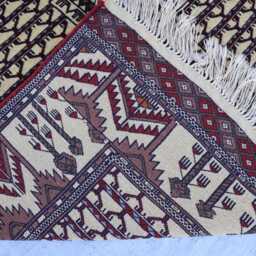 4x5 Ft Afghan Mazar Rug, Luxury New Area Rug, Hand Knotted Medallion Handmade Home Decorative Livingroom Rug - thumbnail 4