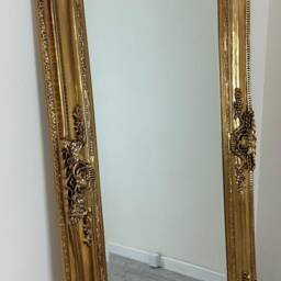 Huge Paris Champagne 100cm X 200cm Leaner Ornate Antique Mirror - Free Standing - thumbnail 4