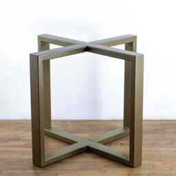 "steel Round Table Base, 28"" Dining Base W, Height 26""-30" - thumbnail 2
