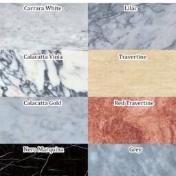 Calacatta Viola Marble Sink, Sink For Bathroom, Luxury , Wall Mount Natural Stone, Vanity - thumbnail 4