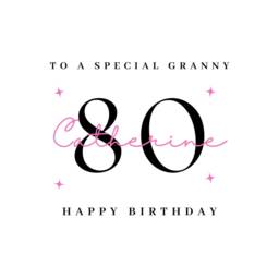Granny 80Th Birthday Candle Gift Set Candles Gifts 80 Th - thumbnail 4