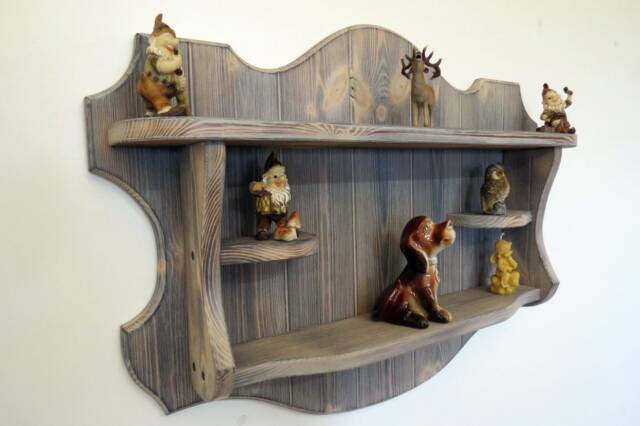 Floating Shelf Wall Wood Farmhouse Rustik Wood Hanging Decorative Hanging Kitchen Farmhouse Shelves - image 1
