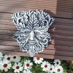 Green Man Oak King Wall Plaque - thumbnail 3