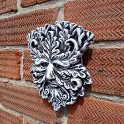 Green Man Oak King Wall Plaque - thumbnail 2