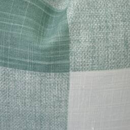 One Plaid Pillow Cover, Cushion, Decorative Throw Pillow, Sage Green Duck Egg Accent Checkered Case - thumbnail 3