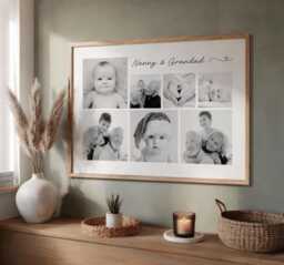 Personalised Photo Gift For Grandparents, Nan & Grandad Unique Present - thumbnail 1