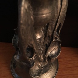 Crow Skull Candlestick Holder - thumbnail 4