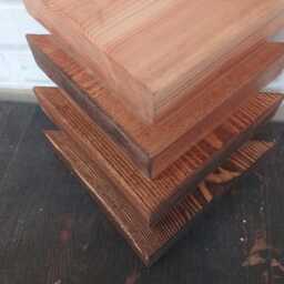 Rustic Outdoor Dining Table/ Heavy Duty/ Any Size & Colour/ Garden Patio Bespoke Custom Table - thumbnail 4