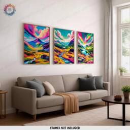 Snowdonia Travel Prints - Set Of 3 Posters - Wall Art Decor Poster Snowdon Illustration UK Artwork Gift National Park Gifts - thumbnail 2