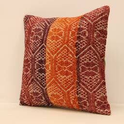 Decorative Pillow 16x16 Turkish Textile Cover Home Living Design Boho Vintage Rustic Throw Pillov Covers Old Cushion 4Kf-240 - thumbnail 3