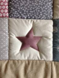 Crawling Blanket With Name, Baby Blanket, Crawling Name Amelie Patchwork Personalized - thumbnail 4