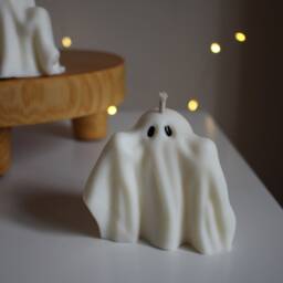 Ghost Candles, Halloween Decor, Thanksgiving Fall Home Autumn Candle, Gift Set - thumbnail 3