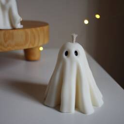 Ghost Candles, Halloween Decor, Thanksgiving Fall Home Autumn Candle, Gift Set - thumbnail 2