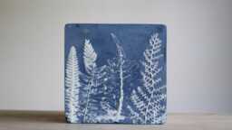 Ferns From Fife in Indigo Wedgwood - thumbnail 1