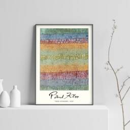 Paul Klee Exhibition Poster, Tree Nursery, Art Print, Surrealist Art, Modernism, Cubism, Gift Idea, A1/A2/A3/A4 - thumbnail 2