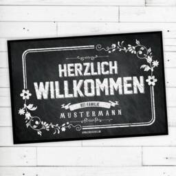 "Doormat ""Vintage" - thumbnail 1