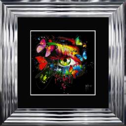 Patrice Murciano Wall Art - Le Miroir De L'ame Framed Print With Border - 55cm X 55cm Choice Of Frame Colour - thumbnail 2