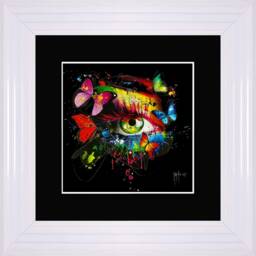 Patrice Murciano Wall Art - Le Miroir De L'ame Framed Print With Border - 55cm X 55cm Choice Of Frame Colour - thumbnail 4