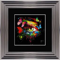 Patrice Murciano Wall Art - Le Miroir De L'ame Framed Print With Border - 55cm X 55cm Choice Of Frame Colour - thumbnail 3