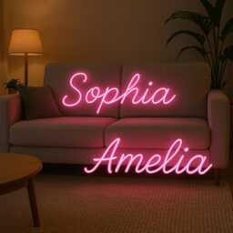 Custom Neon Sign, Name Wedding Led Gifts, Wall Decor - thumbnail 1