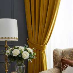 100% Blackout Velvet Curtain, Curtains, Double Sided Curtains, Velvet Drapes, Room Divider Thermal Curtain - thumbnail 3