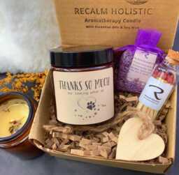Personalized Aromatherapy Candle Gift Set Soy & Coconut Wax