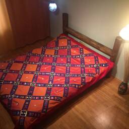 Kyrgyz Traditional Patchwork Bed Cover/Bedspread, Quilt From Kyrgyzstan, Central Asian Patchwork - thumbnail 3