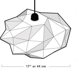 "Diy Paper Lampshade ""Kumo 2" - thumbnail 3