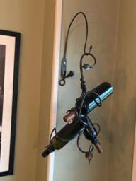 Organic Hanginging Wine Rack - thumbnail 1