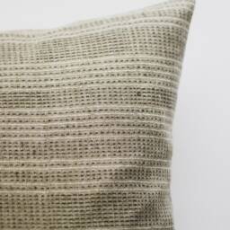 Olive Hmong Pillow Cover, Muted Green Throw Pillow, Modern Minimal Pillows, Simple Cushion Covers Wabi Sabi, Scandi Home Decor - thumbnail 3