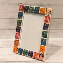 U.s. Presidents Postage Stamp Frame - Holds 4 X 6 Photo - thumbnail 2