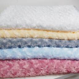 Personalised Baby Blanket Embroidered .this Pretty Rose Bud New Born Boy, Girl Blanket, Keepsake Gift - thumbnail 2