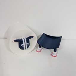 Dundee Fc Sheep Toilet Roll Holder - Funny Football Gift For Him Or Her, Quirky Bathroom Decor Novelty Dees Soccer Fan Present - thumbnail 3