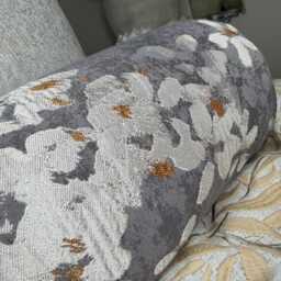 "Decorative Floral Bolster Cushion 16"" X 6" - thumbnail 2